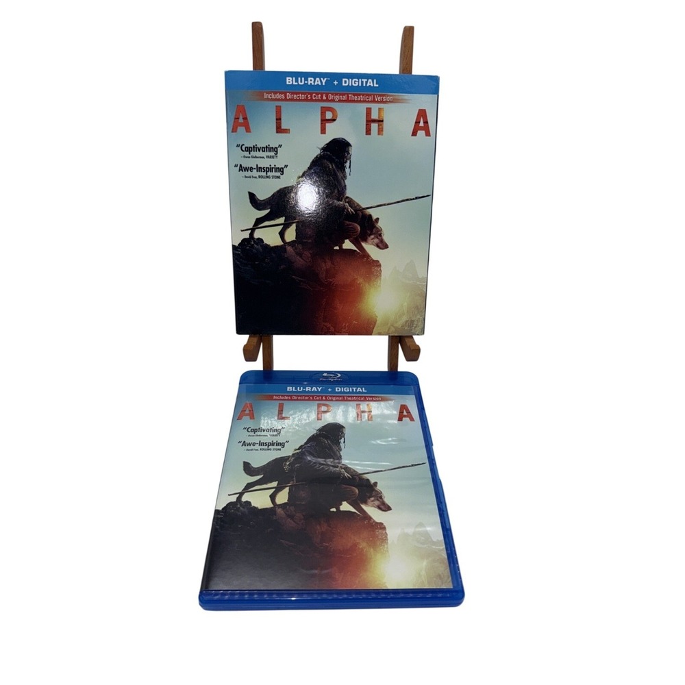 Alpha (Blu-ray, No Digital , 2018) Pre - Owned
